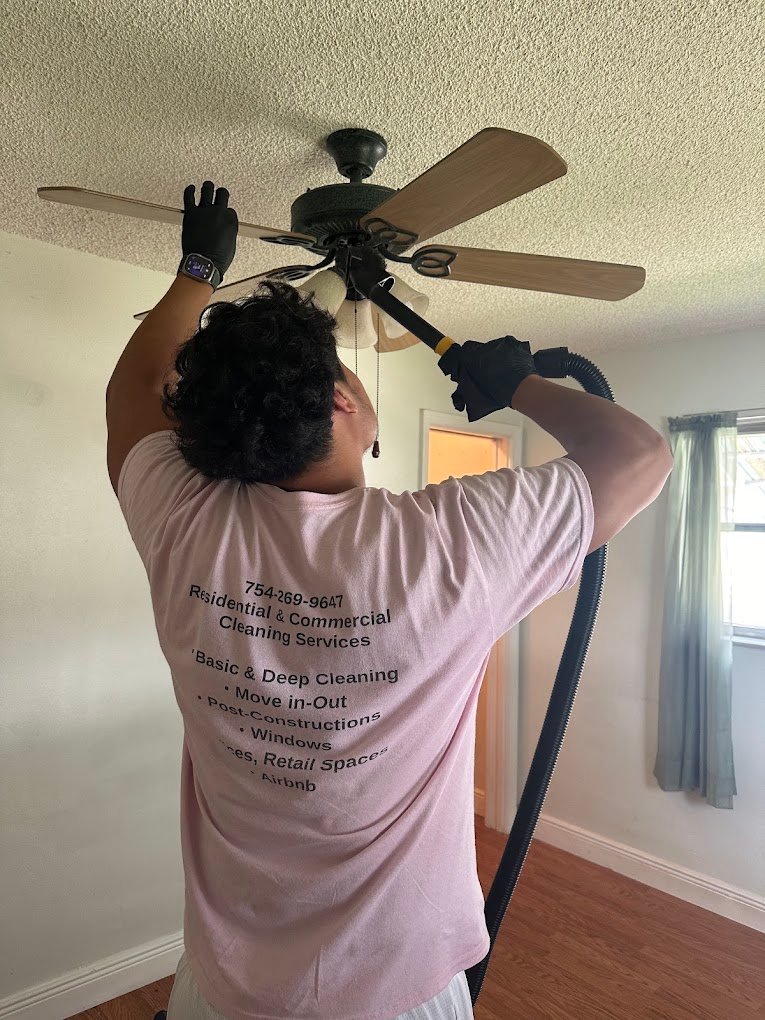 Mita Cleaning Services team at work in a South Florida home